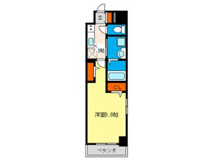 ７ｔｈ ＦＬＡＧ 己斐本町の物件間取画像